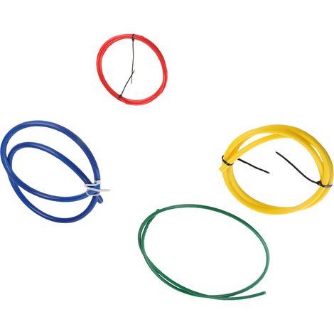 Kit de 4 cintreuses intégrées pour tubes en cuivre, longueur 1,2 m, diamètres 1/4 po, 3/8 po, 1/2 po et 5/8 po, pour la climatisation et le CVC. (1/5)