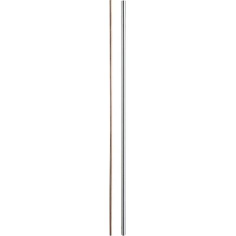 Tuyau De Douche Flexible - 2 M - Acier Inoxydable SUS304 - Résistant Haute Pression - Finition Dorée - Connecteur Laiton 1/2 Pouces (1/5)