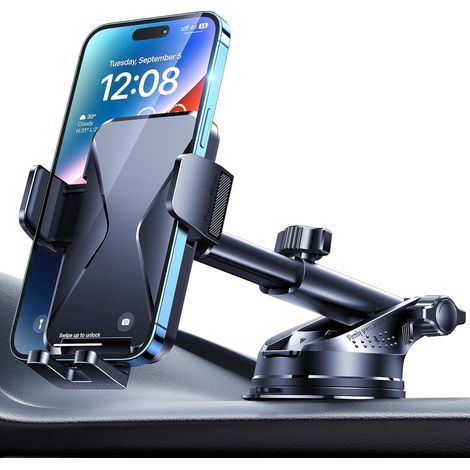 Support de téléphone Portable pour Voiture [Super Ventouse] Support Universel pour téléphone Portable de Voiture Rotatif à 360° pour Smartphone (1/5)