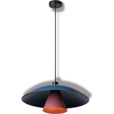 [GEBRAUCHT] B-Ware OSRAM Pendelleuchte Hängelampe Flying Mushroom E27 LED Leuchte Metall Blau299 (1/2)