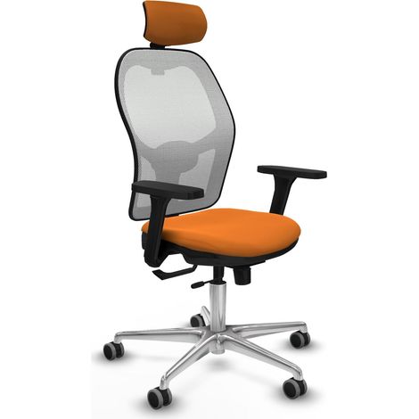 Sedia da ufficio piqueras y crespo Jorquera nero comfort duraturo (1/2)