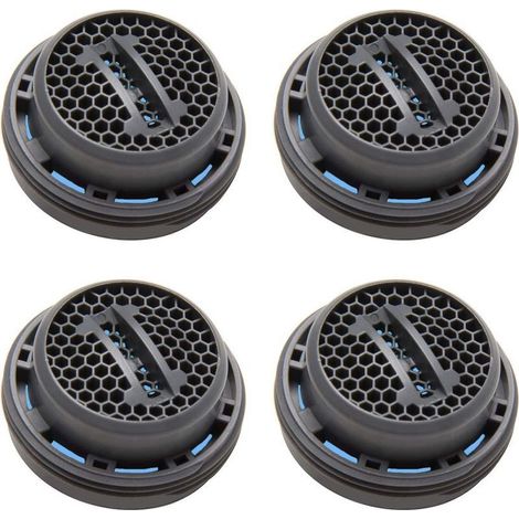 HOXILEELEO - Aeratore di ricambio per la moneta Controller portata 7.5 L/min M24 x 4 senza ugello di miscelazione in chiave filtro a cartuccia congiunta (M24 x 4) (1/5)