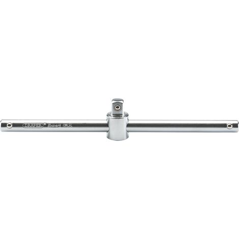 Draper Sliding T-Bar Socket Wrench Set 1/2 Inch Drive – Micro Satin Chrome Finish, Model 16790 (1/5)