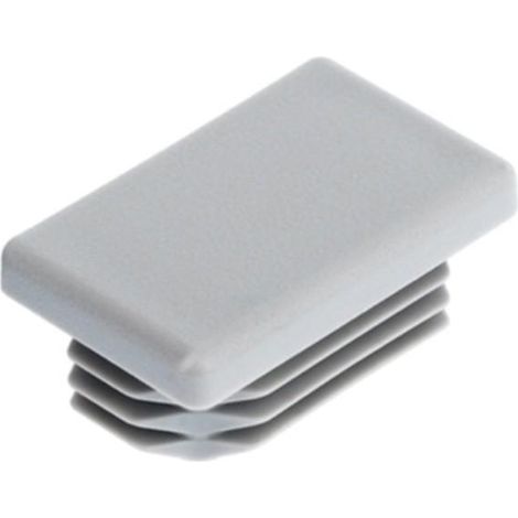 SAMBEAT contera interior rectangular gris 20-10 grosor tubo 1-2,5mm