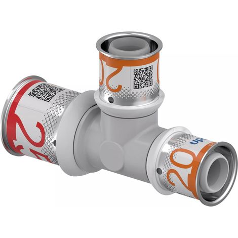 Uponor S-Press PLUS Raccordo a T ridotto PPSU 25-20-20, 1039956