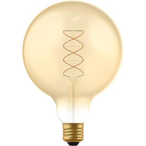 Ampoule LED déco/vintage - forme boule G125 E27 4W 250mc 1800K 330° - à intensité variable (1/3)