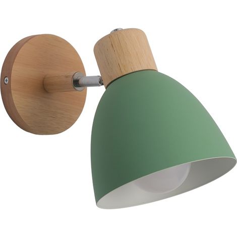 Aplique de pared Nami Verde 1xE27