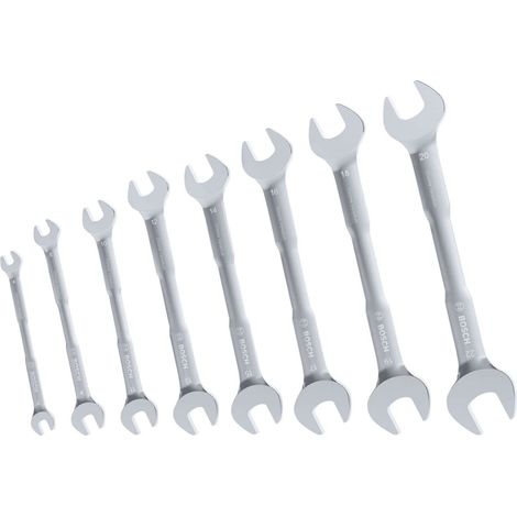 Bosch - Doppelmaulschlüssel-Set, 8-teilig 1600A03HM8 (1/3)