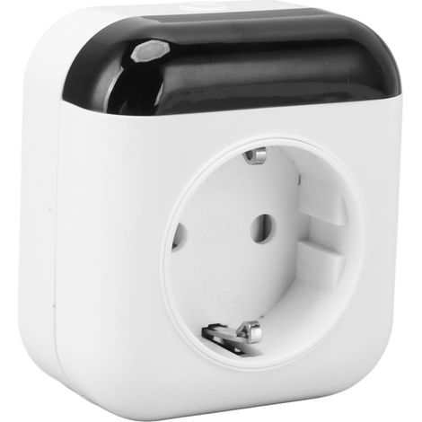 Thermostat intelligent à brancher, prise UE 2,4 GHz WiFi 220 V avec télécommande, blanc, pour pièce intérieure (1/5)