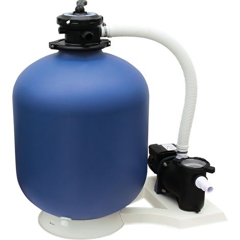 Filtergruppe für oberirdische schwimmbecken von 30 bis 60 m3 – durchflussrate 8 m3/h - Aqualux - 105799 (1/2)