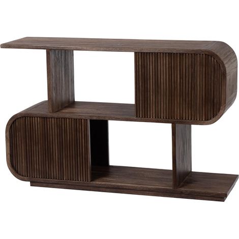 Amadeus - Console à portes coulissantes Aronia 119 cm en bois (1/3)