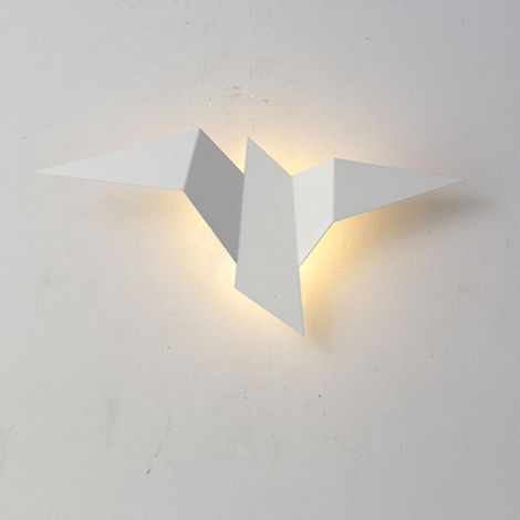 Applique murale moderne LED en forme d'oiseau volant (1 pièce) pour chambre ou salon (1/5)