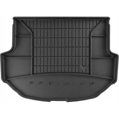 Alfombrilla de maletero con inserción de goma para Hyundai Santa Fe 3 2012-2018 TM de 5 plazas. (1/5)
