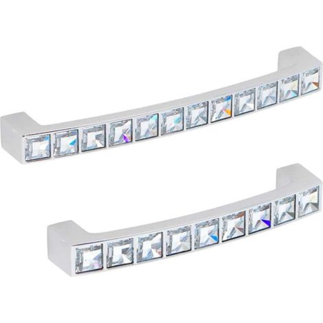 Maniglia per mobili in stile moderno con Swarovski Linea Luxury Serie 50 Giusti - 128