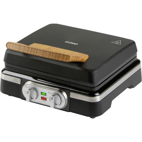DOMO WAFFELEISEN – INKY BLACK Waffeleisen  Schwarz (1/5)
