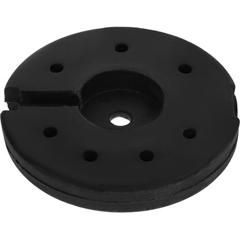Tischlampenfuß, Tischlampenzubehör, Schreibtischlampengehäuse, Stehlampenfuß-13.50X13.50X2.00CM-Black (1/4)