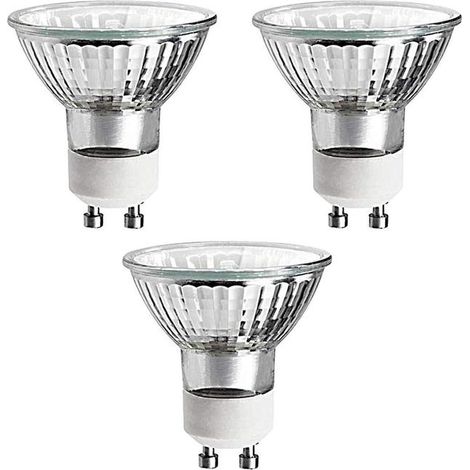 (3er-Pack Ersatzlampen 35 W, warmweißes Licht), GU10-Sockel, 110-V-Halogenlampen, Niedervolt-Halogenperlen (1/5)