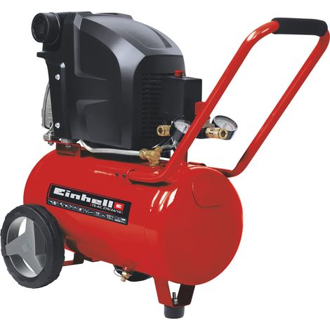 Einhell Compresseur TE-AC 270/24/10 (1800W, Capacité de la cuve : 24 L, Clapet anti-retour, Vis de purge) (1/5)