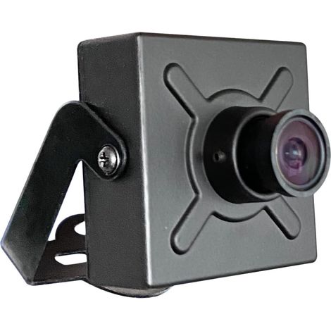 Caméra IP PoE Petit Cube 41x41mm Métal Solide,Full HD 1080p Objectif Grand Angle 2 m Ethernet CCTV Fonctionne avec NVR,Mini caméras intelligentes pour systèmes Surveillance de sécurité (1/5)