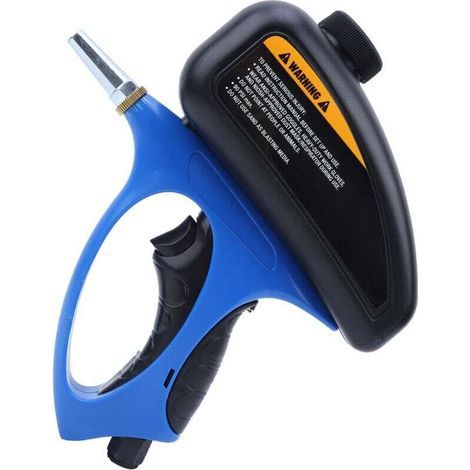 Sableuse Manuelle, Kit de Pistolet de Sablage Portable Petite Buse Pistolet de Sablage Pneumatique Sablage au Verre, Sableuses électriques (1/4)