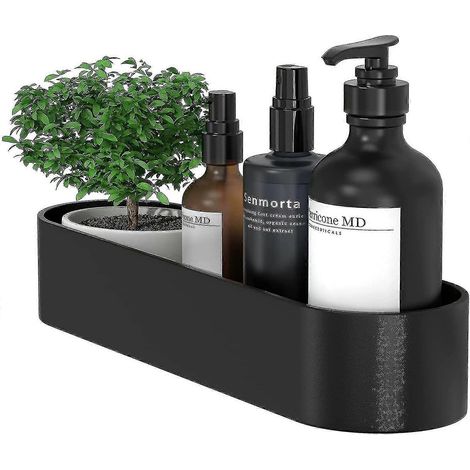 Étagère de douche/panier de douche/rangement sans perçage, auto-adhésive (1/5)