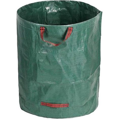 Sac de jardin avec poignées (272 L - 1 pièce) - Poche à déchets verts pliable, grand format, résistant aux déchirures pour feuilles et résidus de tonte (1/5)