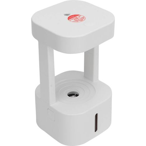 Humidificateur d'air à brumisation, silencieux, à brancher, 580 ml, antigravité, gouttelettes d'eau, pour chambre ou bureau, sept couleurs lumineuses (1/5)