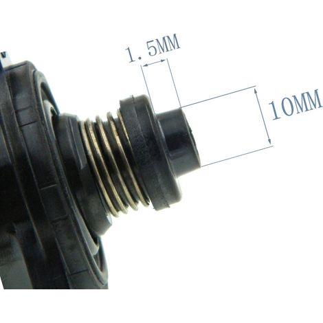 Convient pour la vanne de régulation de ralenti Yamaha 68V-1312A-00 (1/4)