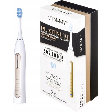 Cepillo de dientes sónico VITAMMY Platinum, con cargador (1 unidad). (1/5)