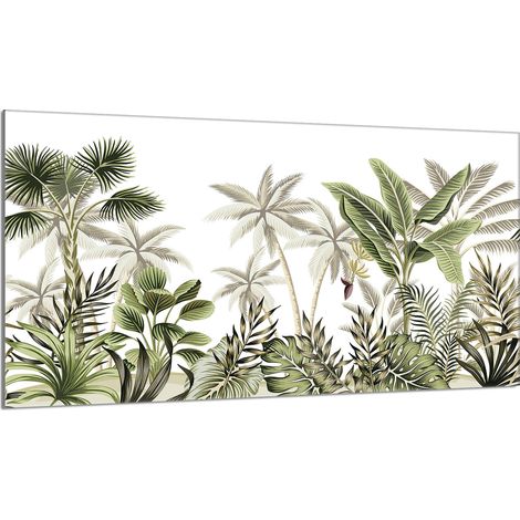 Protection de plaque de cuisson en verre 90x52 Feuilles (1/5)