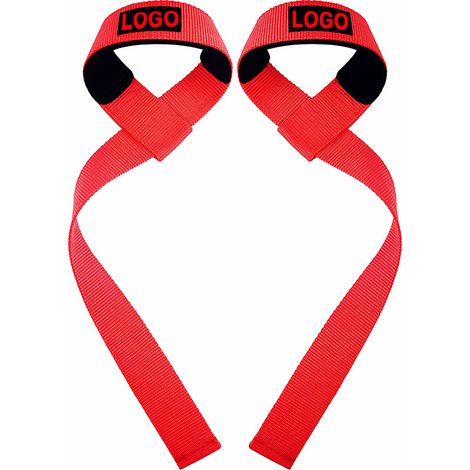 Sangles De Levage - Rembourrées En Néoprène - 60 Cm - Pour Halterophilies Deadlifts Et Renforcement Musculaire - Lot De 2 (1/5)
