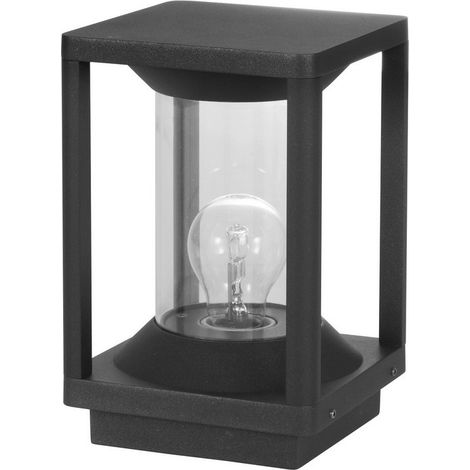 Merano Baddeck Borne d'extérieur en aluminium anthracite, LED E27 IIP65