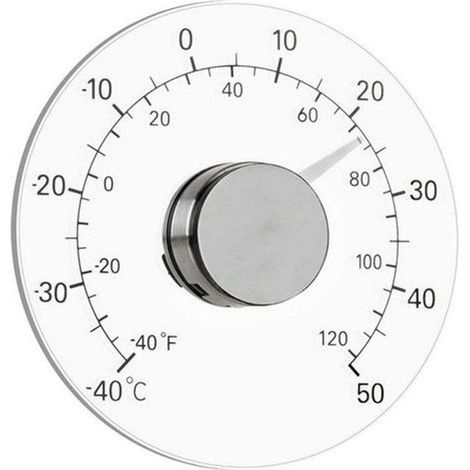 Thermomètre de fenêtre intérieur et extérieur, thermomètre météo (1/4)