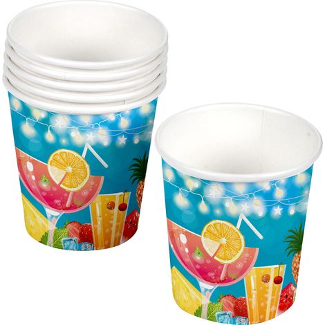 Set de 10 gobelets en carton Apero times