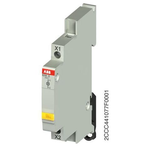 Voyant lumineux 1 LED Jaune 110-220V Dc 2CCA703408R0001 ABB 703408