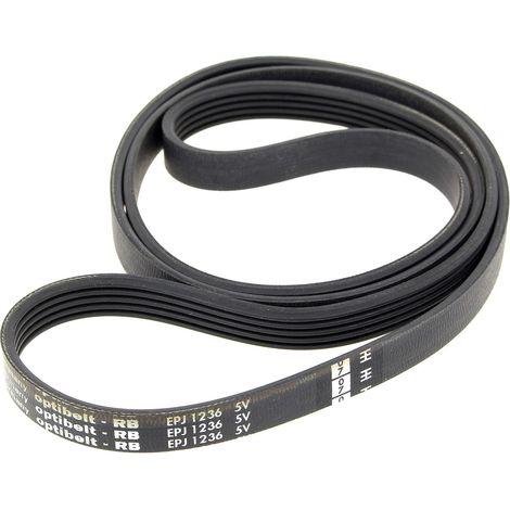 Cinghia 1236j5 = 5pje1236 per lavatrice brandt