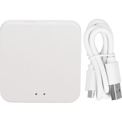 Puerta de enlace WiFi de 2,4 GHz para cerradura inteligente con Bluetooth y aplicación de control remoto. Centro de control para el hogar inteligente. (1/5)