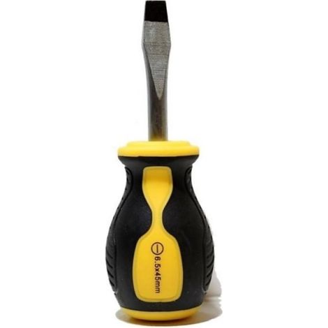 Destornillador Carrocero Boca Plana 6,5X45 Mango Bimaterial Nivel (1/5)