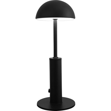 Lampe de table LED rechargeable, style moderne et épuré, veilleuse avec interrupteur tactile à trois niveaux d'intensité. (1/5)