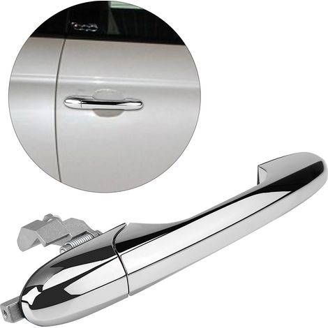 Eosnow Conduite à gauche,Poignée de porte extérieure,pour Fiat 500 2012-2018,68069942AC,côté passager droit