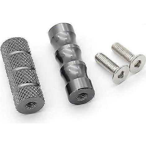 Für Yamaha FZ1 FZ8 R15 R25 R3 R125 R6 R1 MT07 FZ07 FZ09 MT09 CNC Motorrad Kleine Fußrasten Fußrasten Pedale Set --grau