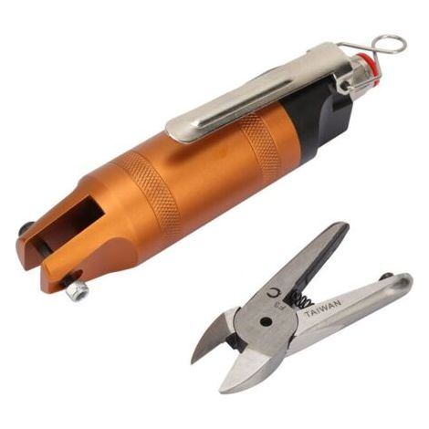 Ciseaux pneumatiques industriels HS10, outil de coupe pour plastique de 2,6 à 4 mm (HS10-F3) (1/5)