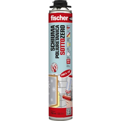 Schiuma Poliuretanica 750 Sottozero Pistola Fischer (1/3)