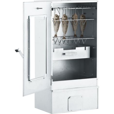 Maison Exclusive - Forno Affumicatore BBQ Generatore Fumo Freddo Acciaio Zincato