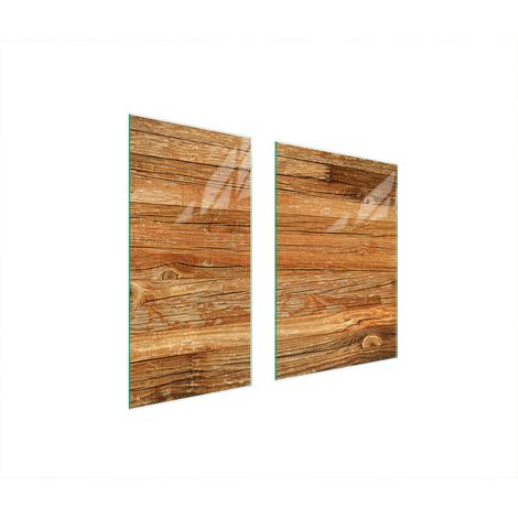 PLACA PROTECTORA DE VIDRIO 75x52 MADERA (1/5)