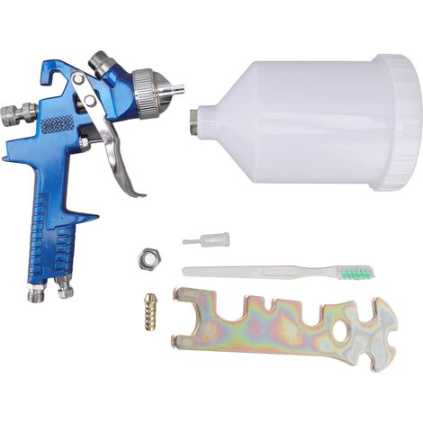 Pistolet à Peinture Haute Pression Professionnel avec Buse 1.7mm et Connexion G1/4 pour Atomisation Fine (1/5)