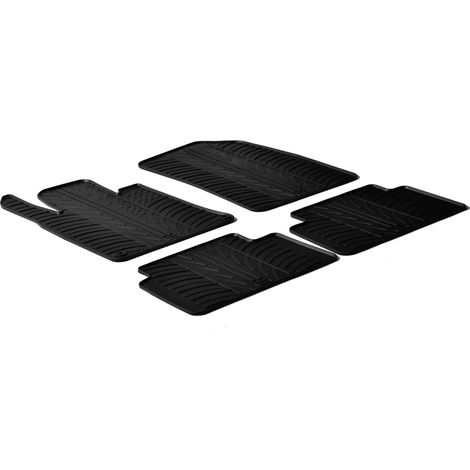 Set tappeti su misura in gomma - compatibile per Peugeot 508 4p (03/1105/18) - Peugeot 508 Rxh (05/1205/17) - Peugeot 508 sw (03/1105/18)