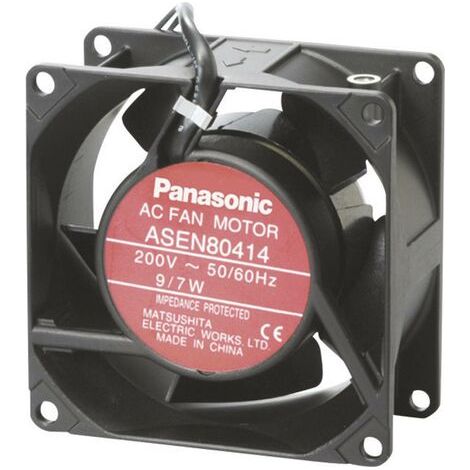 Panasonic ASEN80216 Ventilateur axial 230 V/AC 55 m³/h (L x l x H) 80 x 80 x 25 mm Q61218 (1/2)