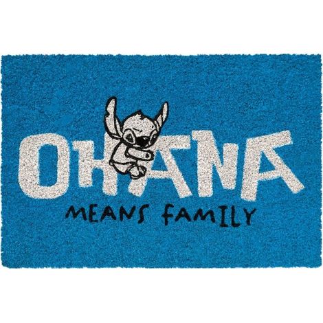 Felpudo stitch ohana para la entrada del hogar duradero y facil de limpiar (1/4)