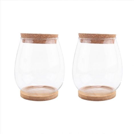 Lot de 2 stations de propagation de plantes avec plateau pour la culture hydroponique (1/5)
